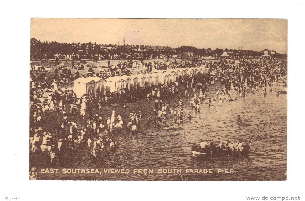 Royaume Uni: East Southsea, Viewed From South Parade Pier (12-1637) - Autres & Non Classés