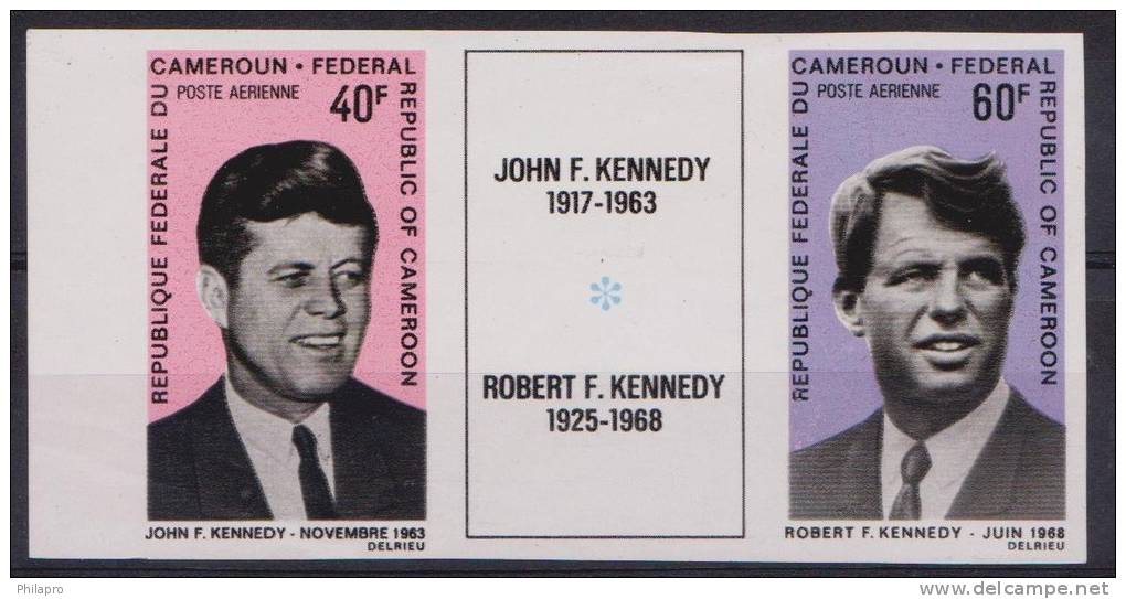 CAMEROUN 1968  IMP/NON DENT. KENNEDY   Réf 914 - Kennedy (John F.)