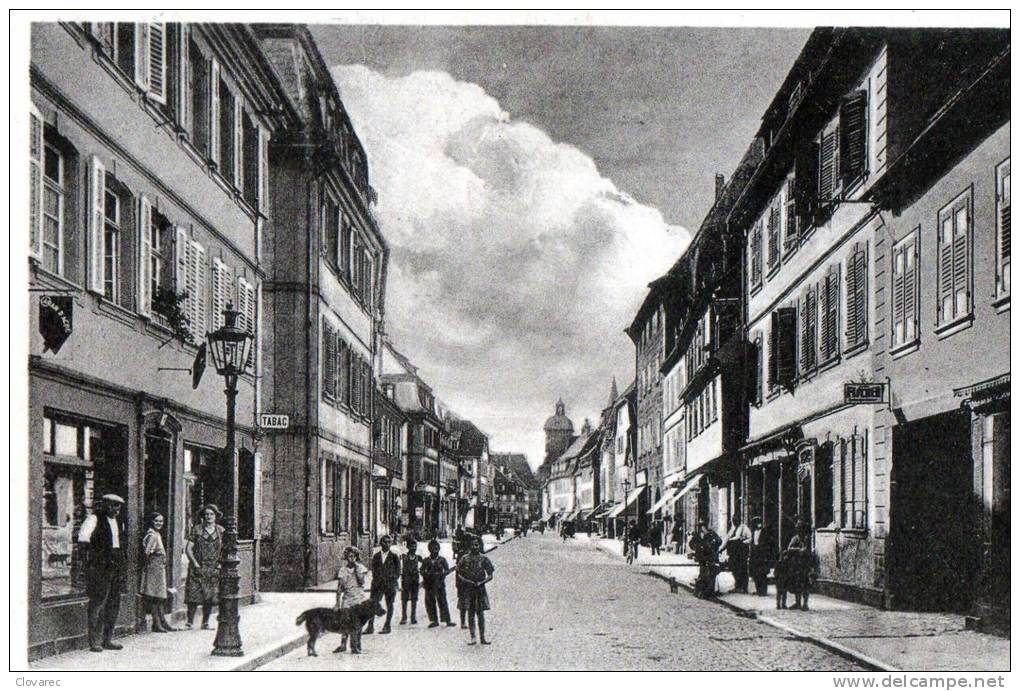 WISSEMBOURG   "rue Nationale" - Wissembourg