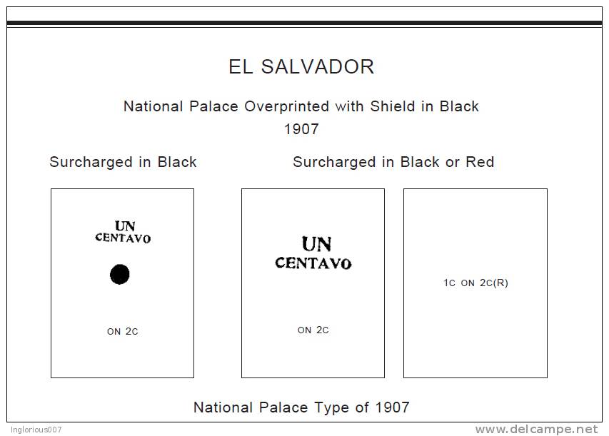 EL SALVADOR STAMP ALBUM PAGES 1867-2011 (312 Pages) - Inglese