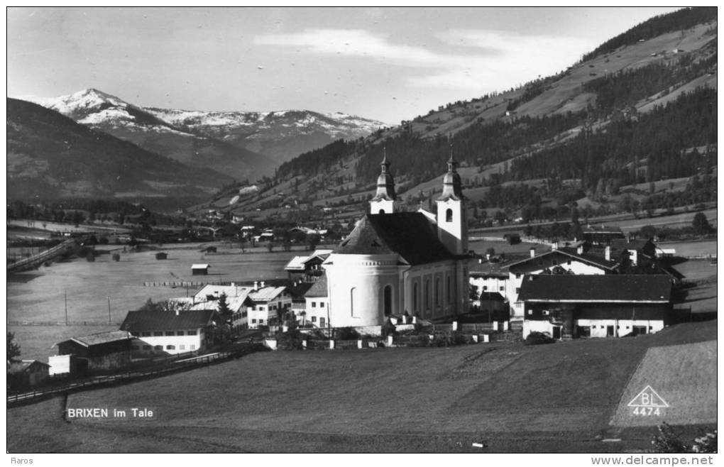 Austria - Tirol - BRIXEN Im Tale. [RPPC Real Photographic Postcard] (stained At Back) - Brixen Im Thale