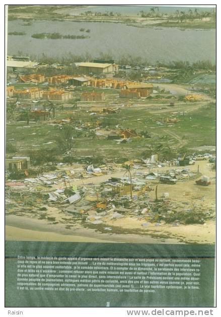 Antilles 3 Cyclones Et Du Chagrin"IRIE" "LUIS""MARYLIN"vécus Par Alain Gillot Petre Roland Mazurie Phot. Philippe Giraud - Outre-Mer
