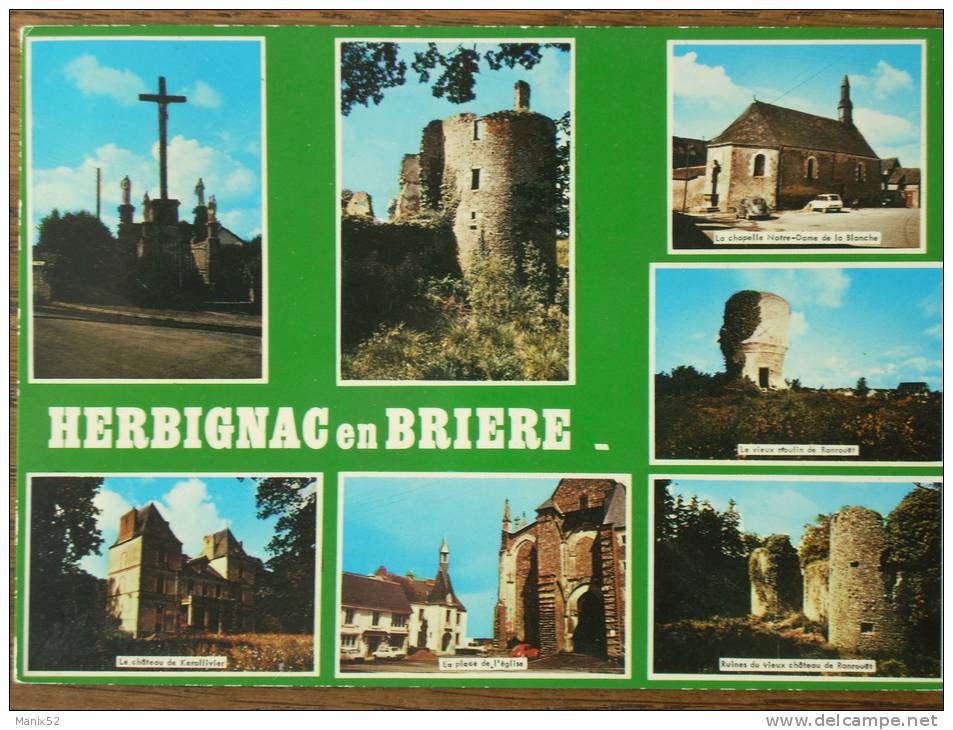 44 - HERBIGNAC En BRIERE - (Multivues) CPSM - Herbignac