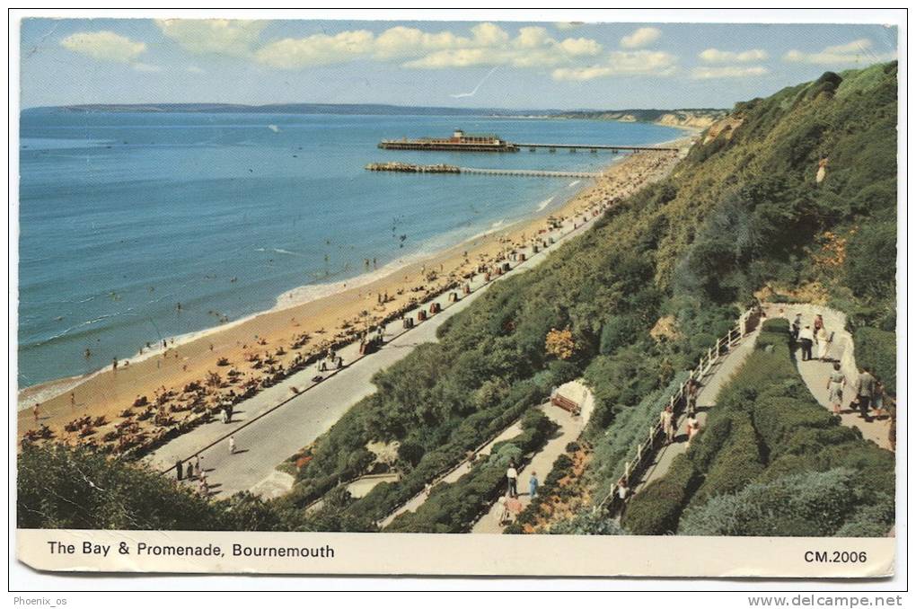 ENGLAND - Bournemouth, The Bay & Promenade - Bournemouth (hasta 1972)