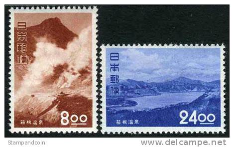 Japan #527-28 Mint Never Hinged Scenic Spots From 1951 - Nuevos