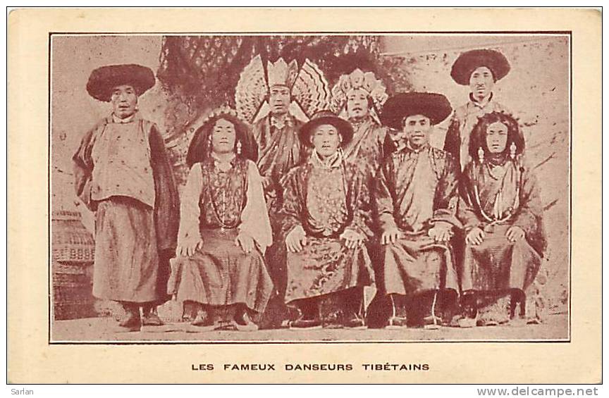 CHINE / TIBET , Danseurs Tibetains , * 179 85 - Tibet