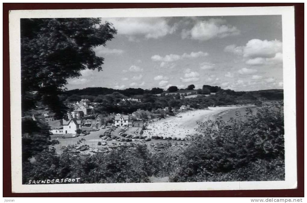 Cpsm  Carte Photo Du Pays De Galles Saundersfoot       KA7 - Pembrokeshire