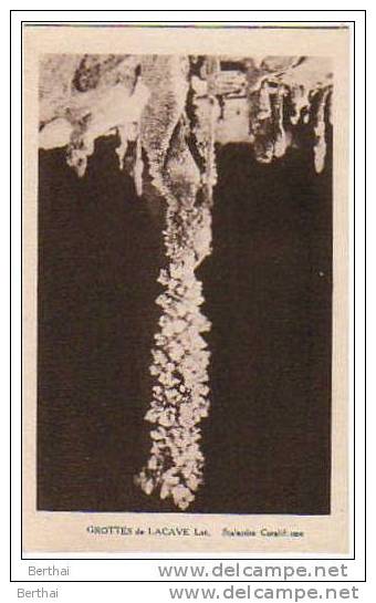 46 Grottes De LACAVE - Stalactite Coraliforme - Lacave