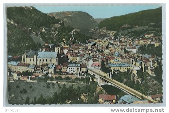 Saint-Claude - Vue Générale - Carte Photo Dentelée - Saint Claude