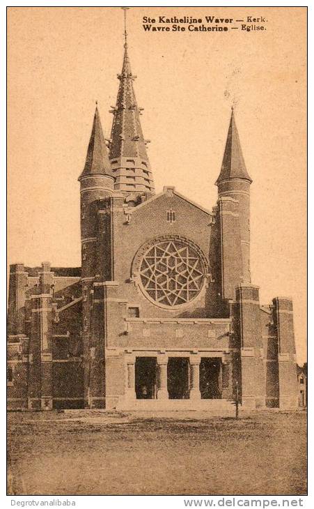 Sint Kathelijne Waver: Elzenstraat - Kerk - Sint-Katelijne-Waver