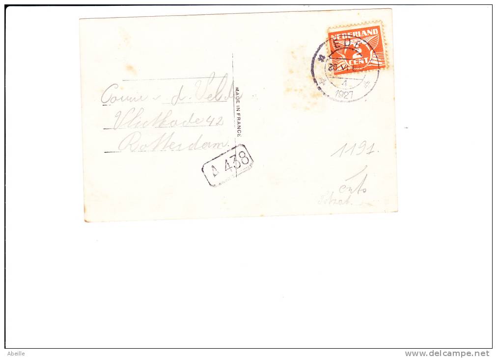 A1191  POSTKAART NED   1928 - Covers & Documents