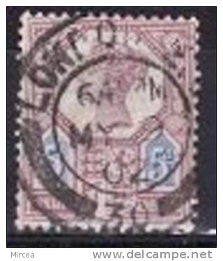 M 2662  Grande - Bretagne 1887,  Yv No 99, Oblitere - Usados