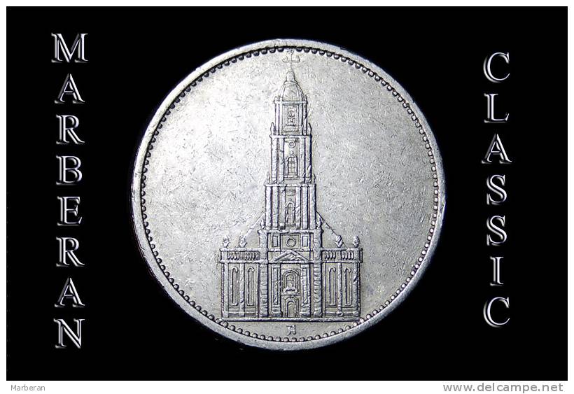 MONEDA CINCO MARCOS DE PLATA ALEMANES DE 1935 - 5 Reichsmark