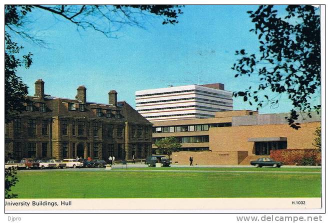 Hull  University Buildings  Oldtimers / Car - Hull