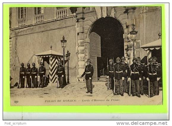 Monaco - Palais : Garde D´honneur Du Prince - Prince's Palace