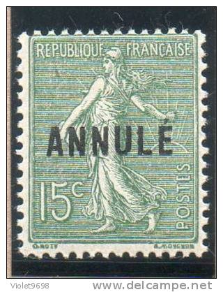 FRANCE : TP N° 130 * - Cursussen