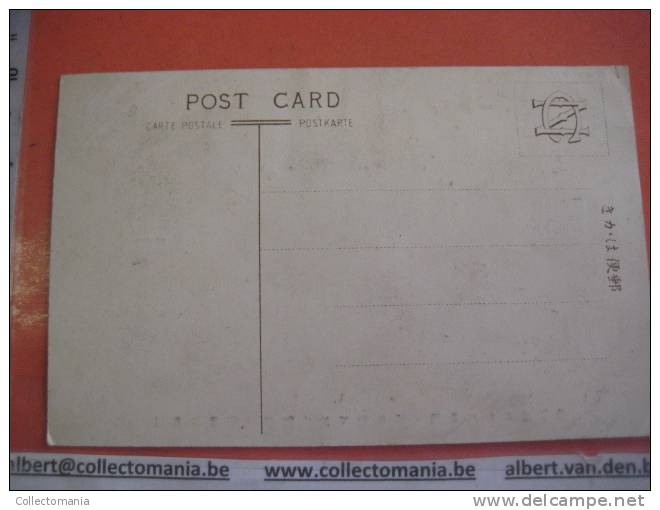 6 China Postcard - Removed Stamp  - 1912 REVOLUTION - Peking Pékin Péking - Iyada - Legation - China