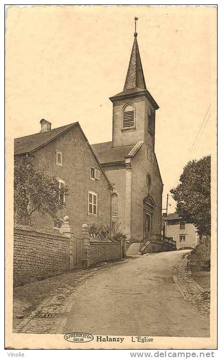 Belgique  : Réf : D-12-2387 : Halanzy L'église - Aubange