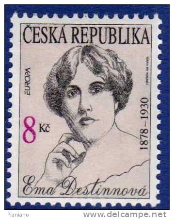 PIA  -  REP. CECA  -  1996  : Europa - Donne Celebri : Emma  Destinnova -  (Yv  112) - Unused Stamps
