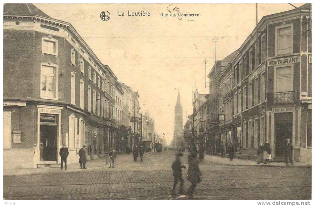 Belgique  : Réf : D-12-2388 : La Louvière  Rue Du Commerce - La Louvière