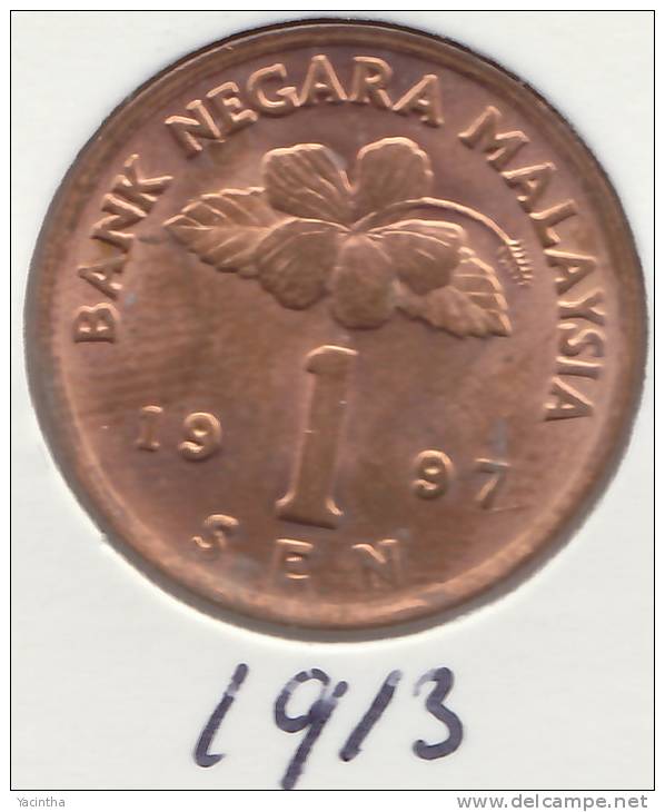 @Y@   Maleisie  1 Sen  1997   (1913) - Malaysie