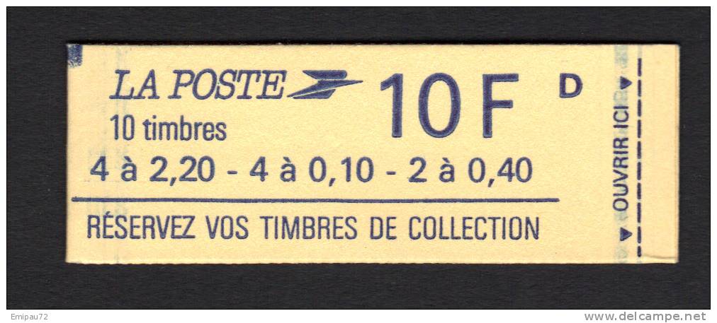 FRANCE -Carnet N°1501, Type Distributeur Dit  \"à Composition Variable\" (neuf, Non Ouvert) - Autres & Non Classés