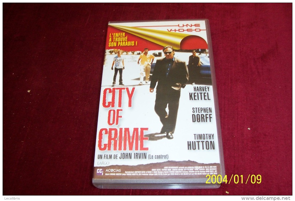 CITY OF CRIME AVEC HARVEY   KEITEL - Policíacos