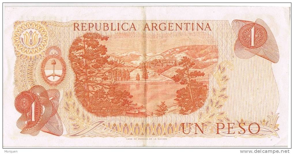 Billete 1 Peso ARGENTINA, General Belgrano - Argentina