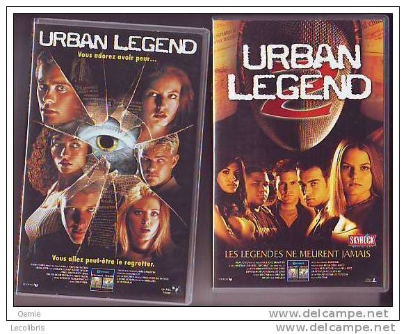 URBAN LEGEND  1 ET 2 - Horreur