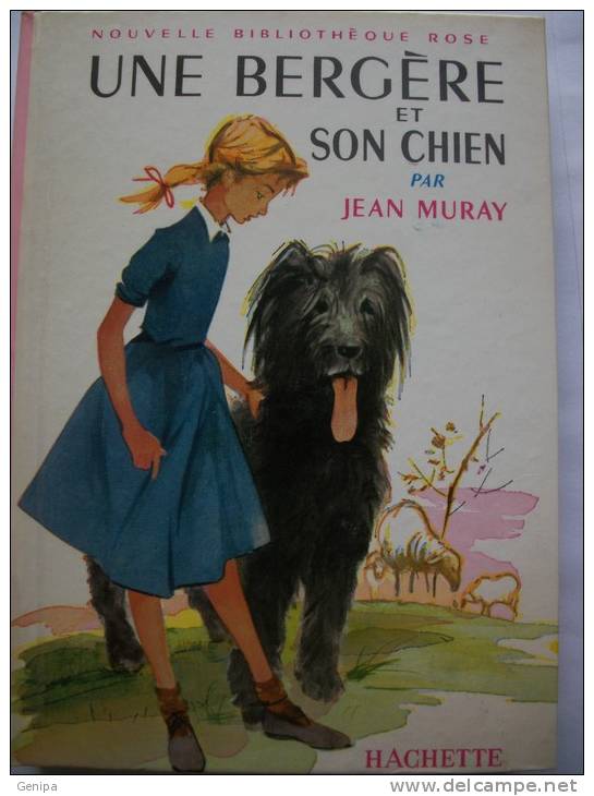 UNE BERGERE ET SON CHIEN - N° 57 - Bibliotheque Rose