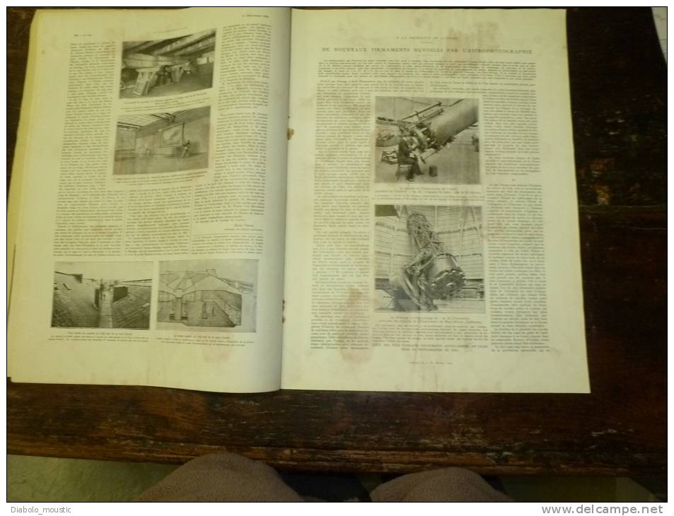 1929 Les Sauvetages Des Bateaux Dans La Tempête ; Avenir Du Musée Du Louvres ; Astrophotographie ;Tsing-Tao (Chine) - L'Illustration