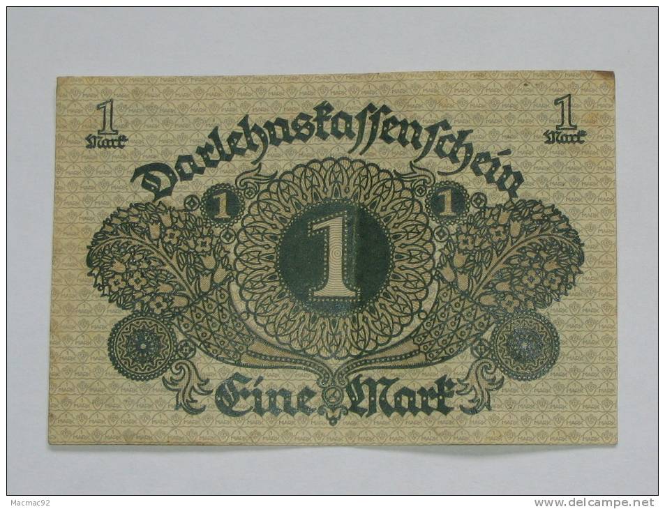 Allemagne - Germany - Billet à Identifier - 1 EINE Mark - 1 Mars 1920  **** EN ACHAT IMMEDIAT **** - 1 Mark