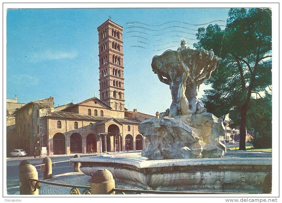 Z2501 Roma - Piazza Bocca Della Verità - Santa Maria In Cosmedin / Viaggiata 1969 - Orte & Plätze