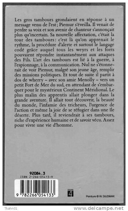PRESSES-POCKET S-F N° 5497 " LES TAMBOURS DE PERN " Mc-CAFFREY - Presses Pocket