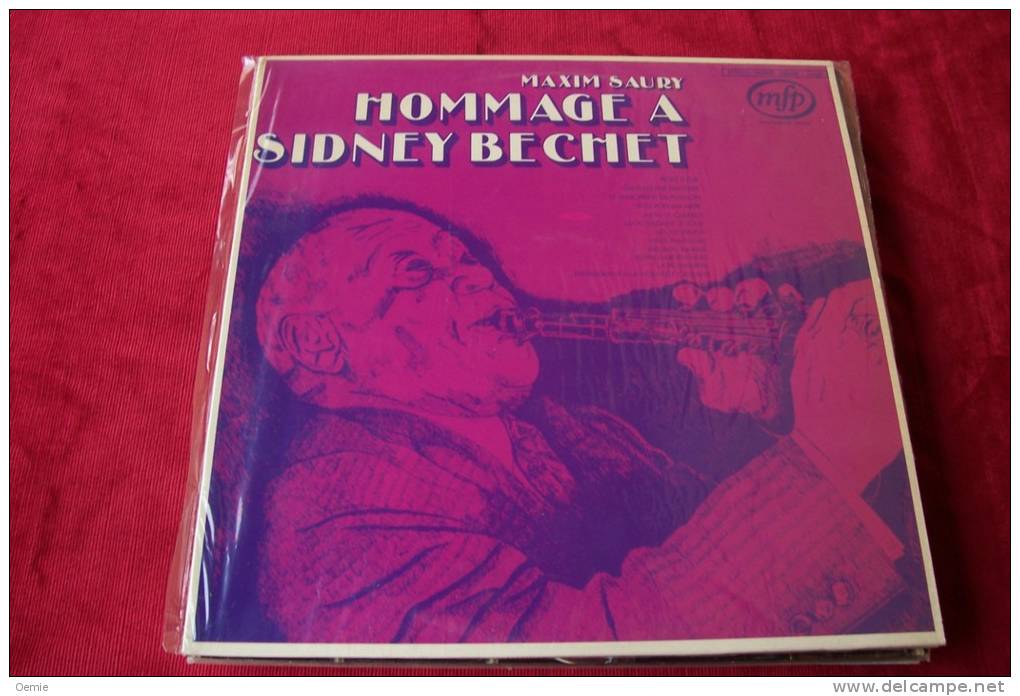 MAXIM SAURY °  HOMMAGE A SIDNEY BECHET - Autographes