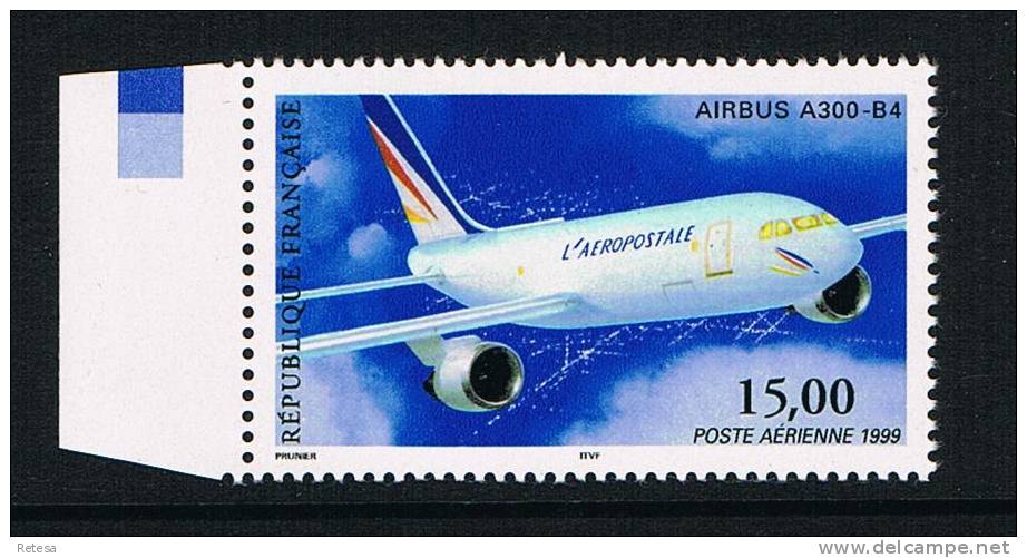 FRANKRIJK  AERO  AIRBUS  A300 - B4     1999  ** - 1960-.... Mint/hinged