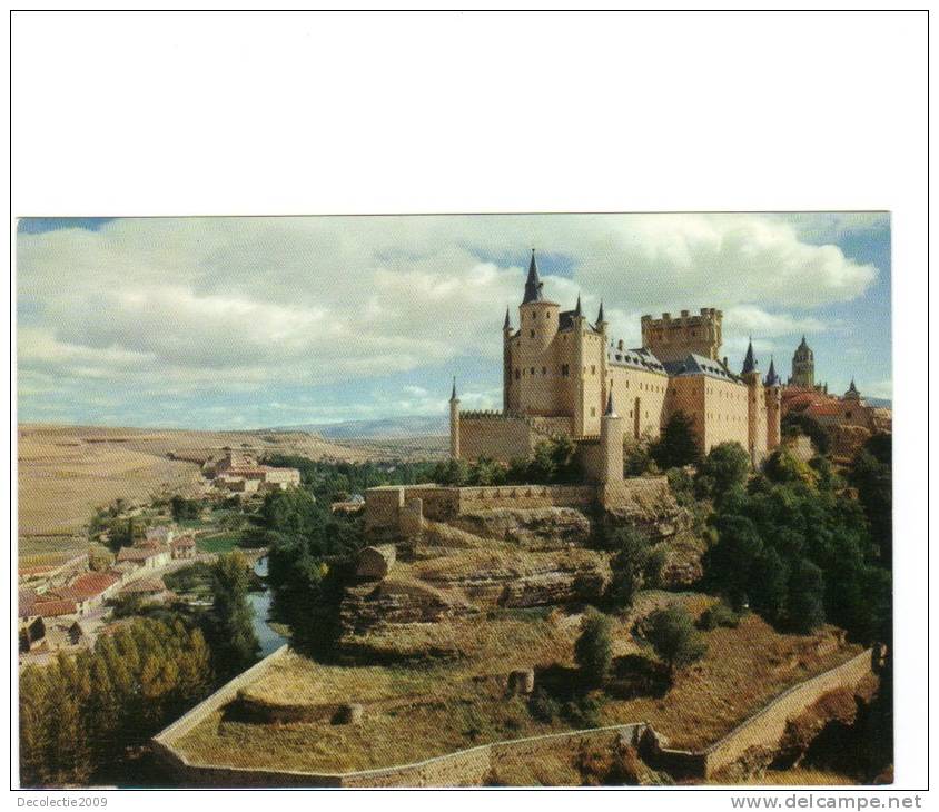 B68065 Spain Segovia El Alcazar Not Used Perfect Shape Back Scan At Request - Segovia