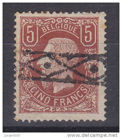 Nr 37, Cote = 850 € (X12065) - 1869-1883 Léopold II