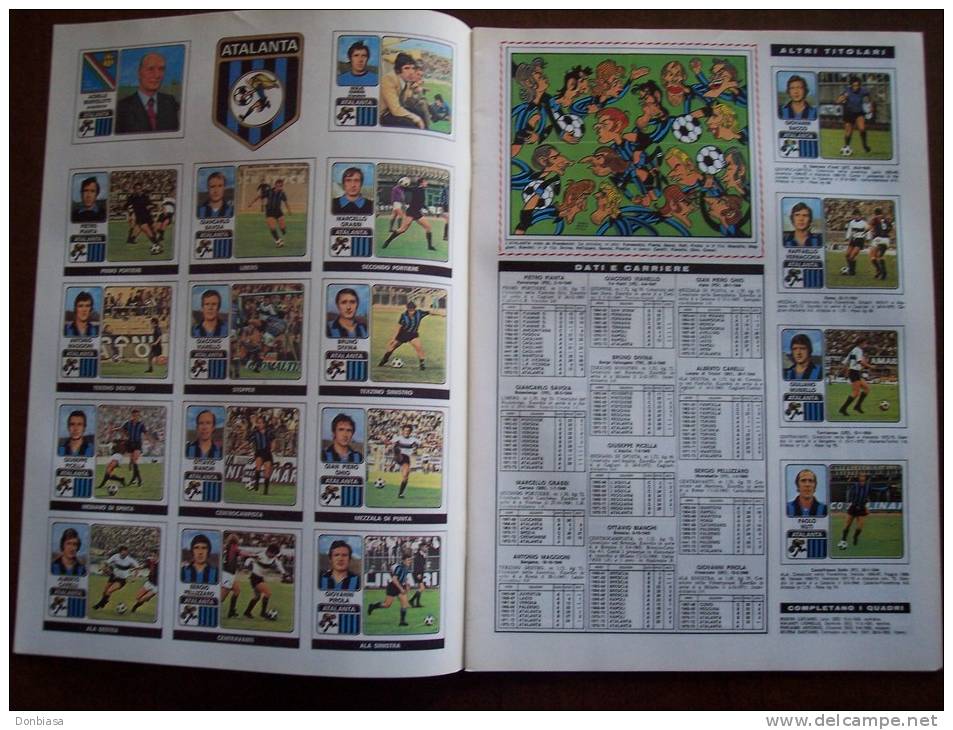 Album Panini Campionato Calcio 1972-73. RISTAMPA De L´Unità, Completa Di Immagini Delle Figurine. Cagliari, Ternana, - Livres