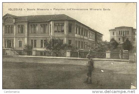 Iglesias(Carbonia-Iglesias)-Scuola Mineraria-1919 - Iglesias