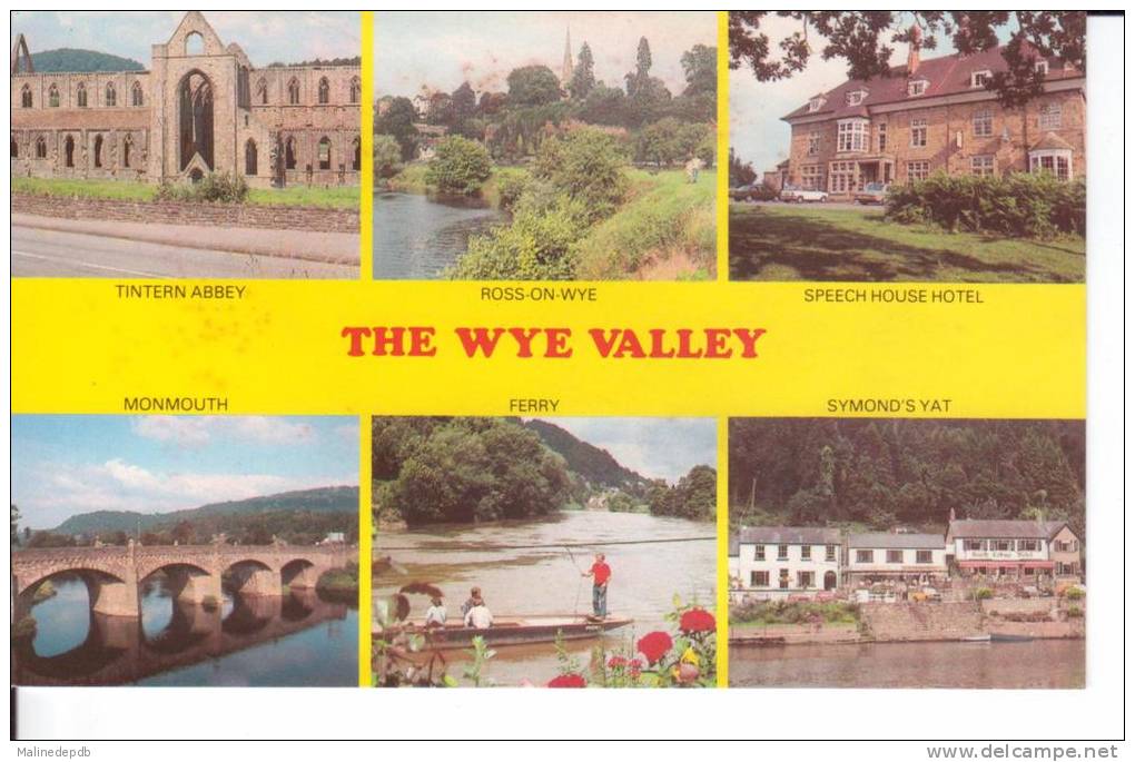 CP - WTHE WYE VALLEY - Multivue - Herefordshire