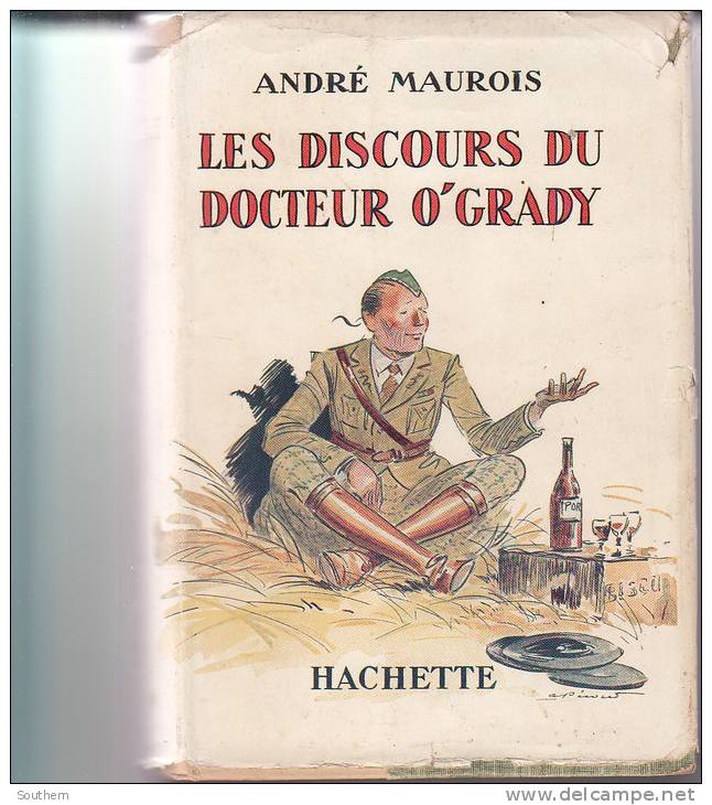 Bibliothéque Verte  Cartonné Jaquette 1937 André Maurois " Les Discours Du Docteur O'Grady " BE - Biblioteca Verde