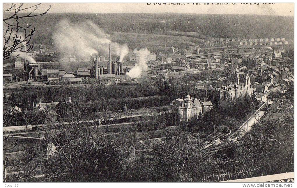 54 LONGWY-BAS - Vue Du Plateau De Longwy-Haut - Longwy