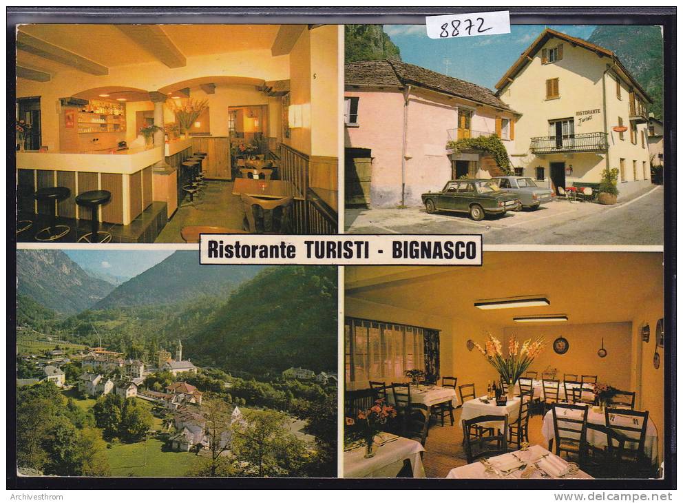 Bignasco Valle Maggia - Ristorante Turisti “da Salvatore” : Specialità Della Casa Trote ; Form. 10 / 15 (8872) - Maggia