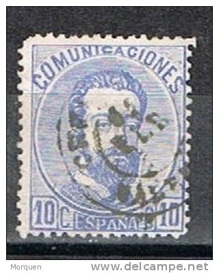 Sello 10 Cuartos Amadeo, Fechador CREVILLENTE (valencia), Num 121 º - Used Stamps