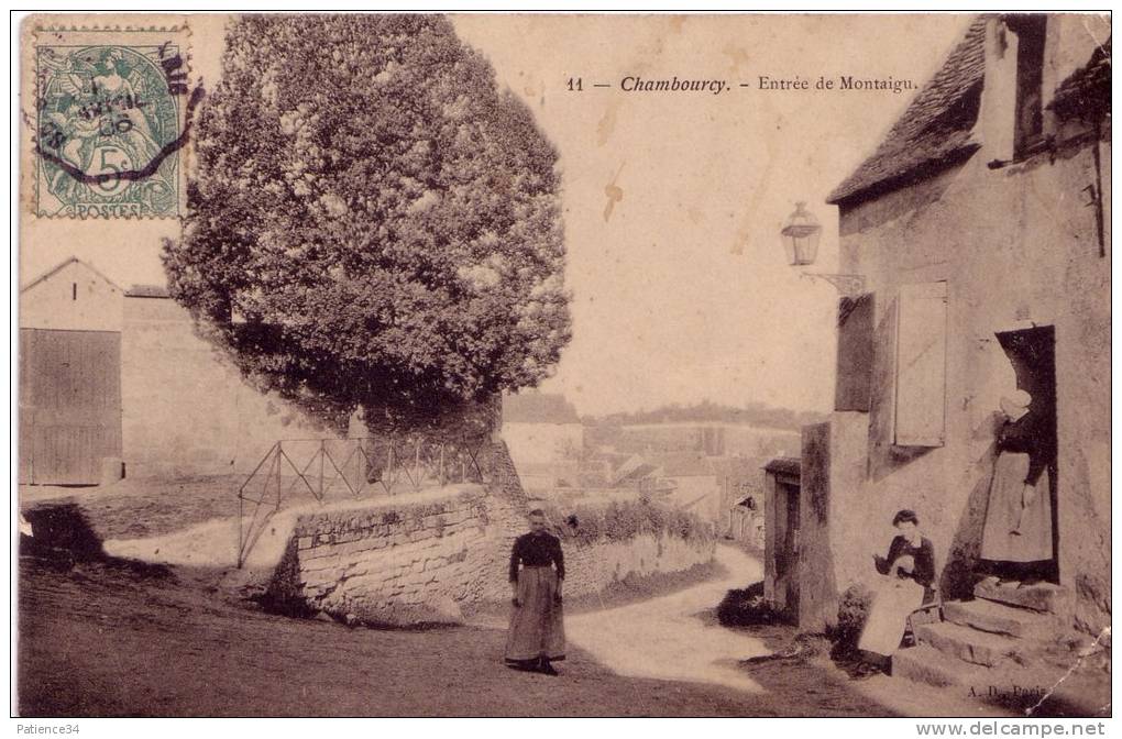 Département 78: CHAMBOURCY - Entrée De Montaigu - Chambourcy