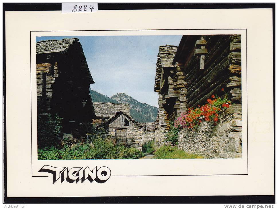 Bosco-Gurin  Valle Maggia - 1506 M - Ca 1991 ; Form. 10 / 15  (8884) - Bosco/Gurin