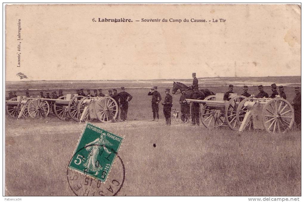 Département 81: Labruguière - Souvenir Du Camp Du Causse - Le Tir - Labruguière