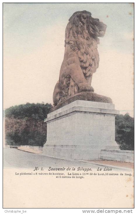 Souvenir De La Gileppe, Le Lion (pk10929) - Gileppe (Stuwdam)