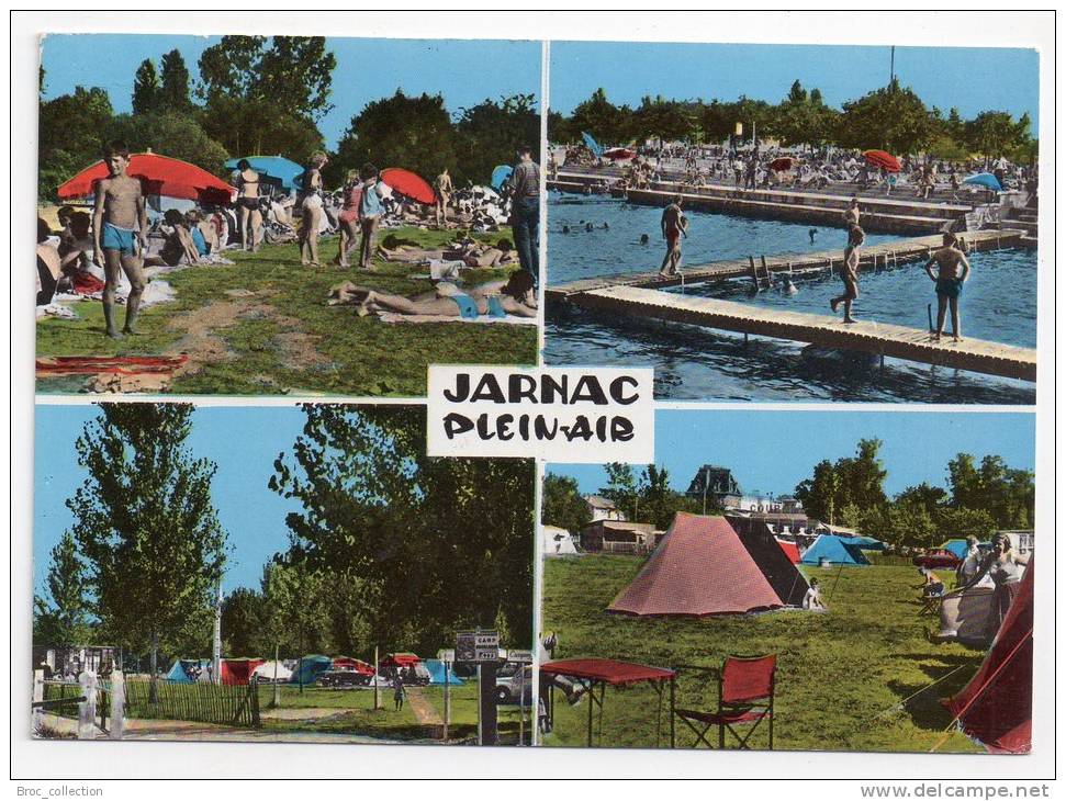 Jarnac, Plain-air, Piscine, Camping, 1965, A. Gilbert J. 165 - Jarnac